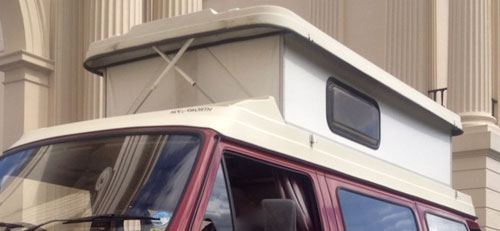 VW T3 Holdsworth Celebrity Elevating Solid Sided  Roof