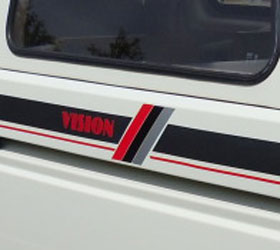 VW T25 Holdsworth Vision Side Logo