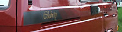 VW T25 Holdsworth Celebrity Side Stripes and Logo