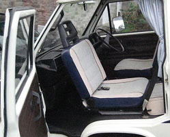 VW T25 Holdsworth Variety Front Seats